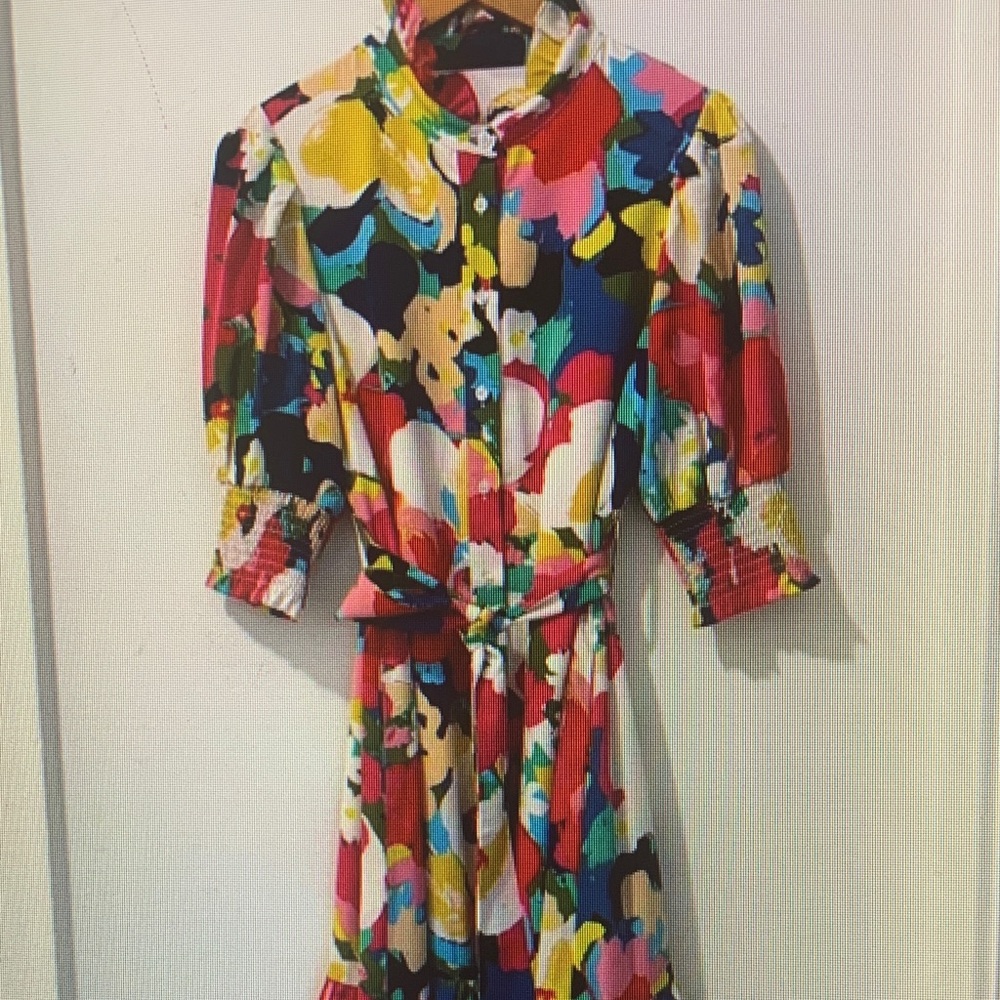 Gracia Colorful Floral Mini Dress
